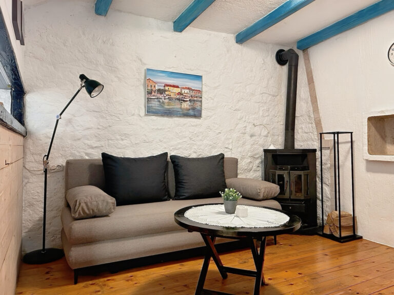 gemütlicher Wohnbereich Steinhaus Dalmatera