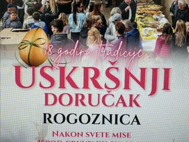 Osterfrühstück in Rogoznica